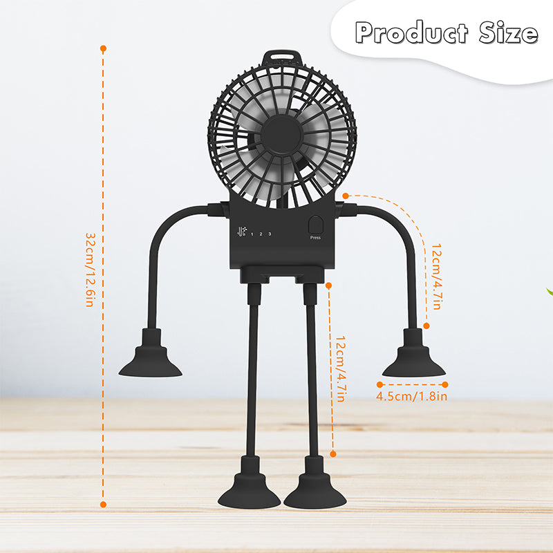 Robot Portable Handheld Creative Fan