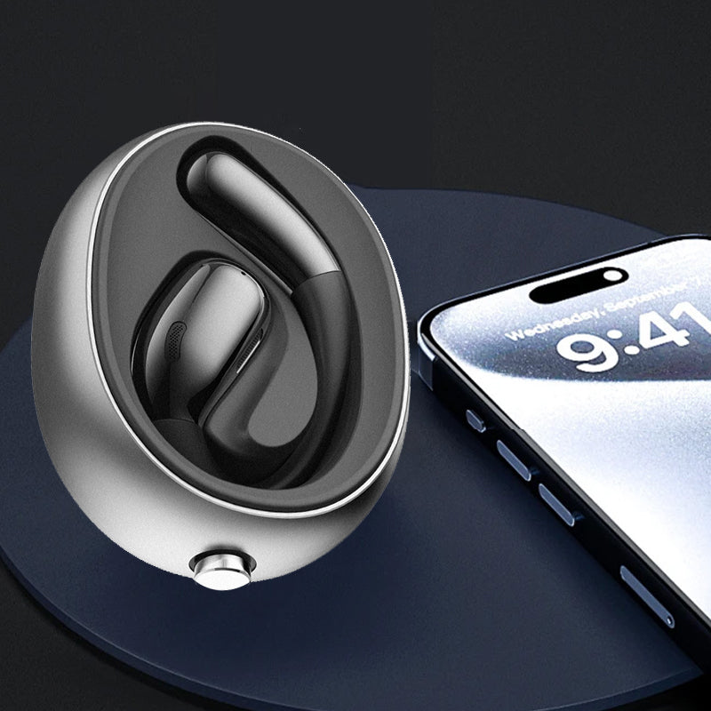 AI Översättning Öppen Öra Hörlurar