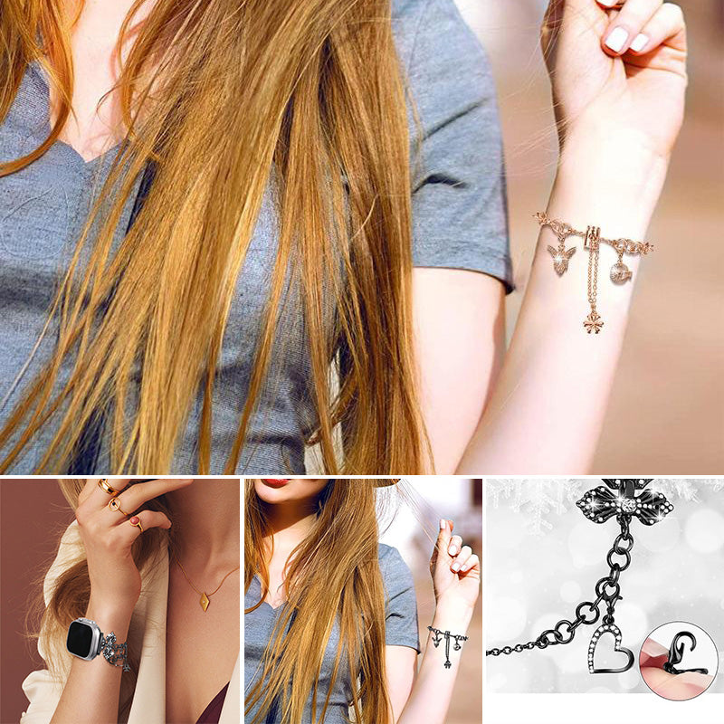 Rhinestone Decorated Apple Watch Band