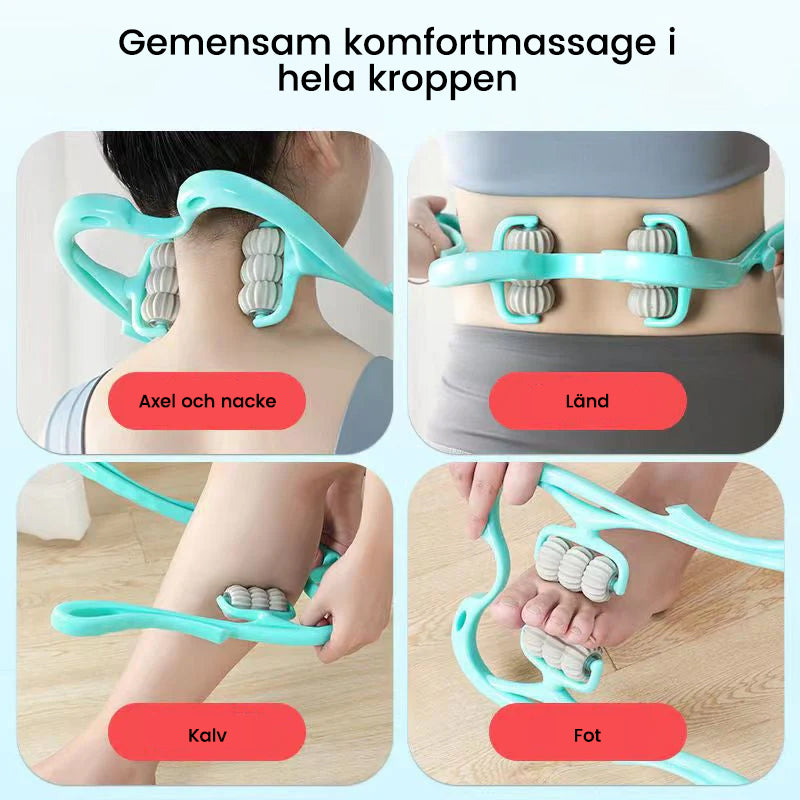 Massageapparat för halsrygg