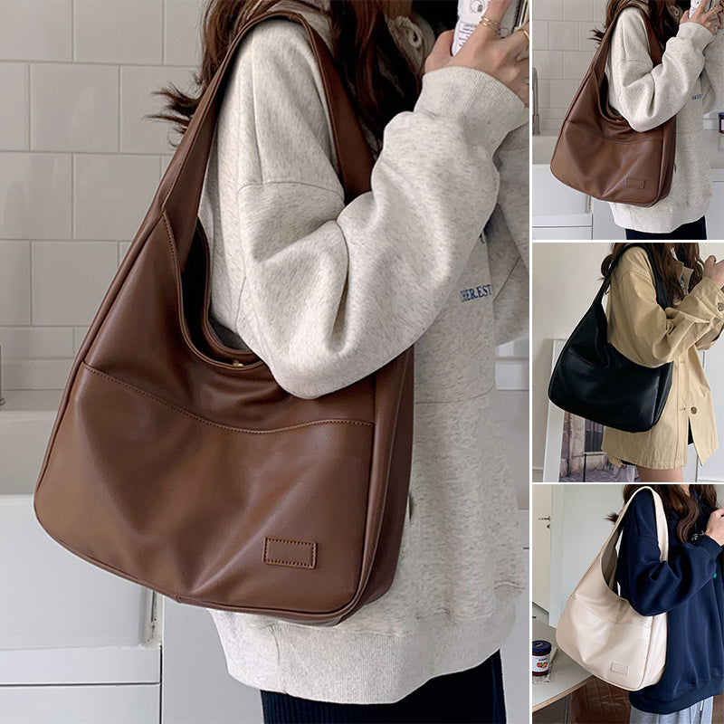 Retro avslappnad tygväska