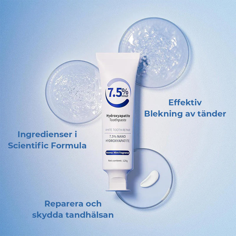 Hydroxyapatit tandkräm