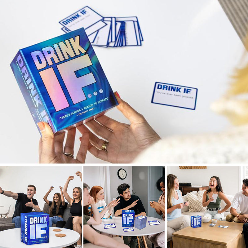 Fun Party Game Cards for Adults and Teens - 600 Hilarious Hints - Drinking Game or Dry Fun - 3+ Players - Ages 15+