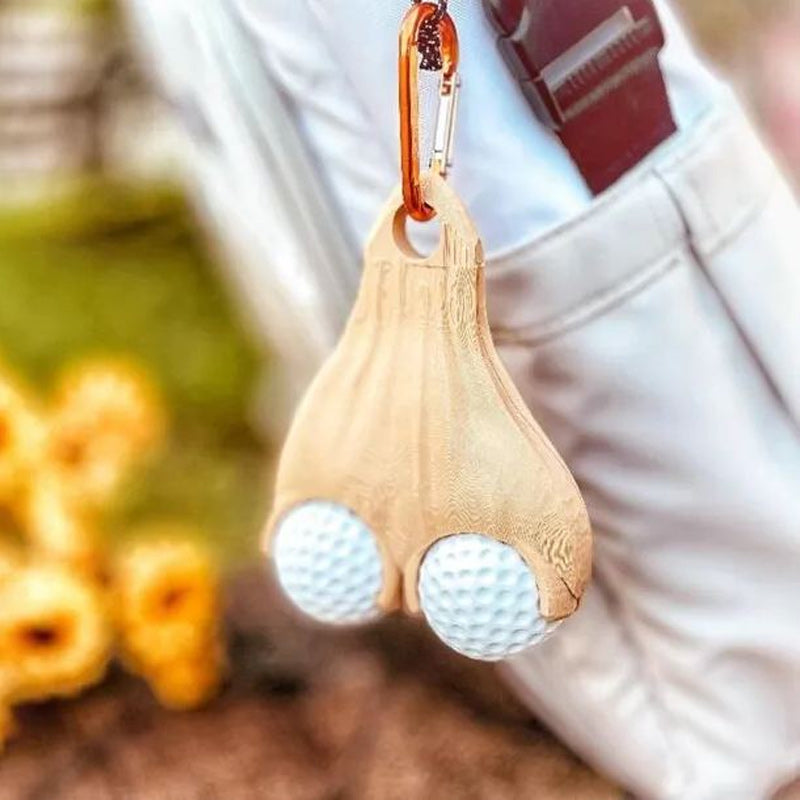 Golf Ball Testicle Sac Holder