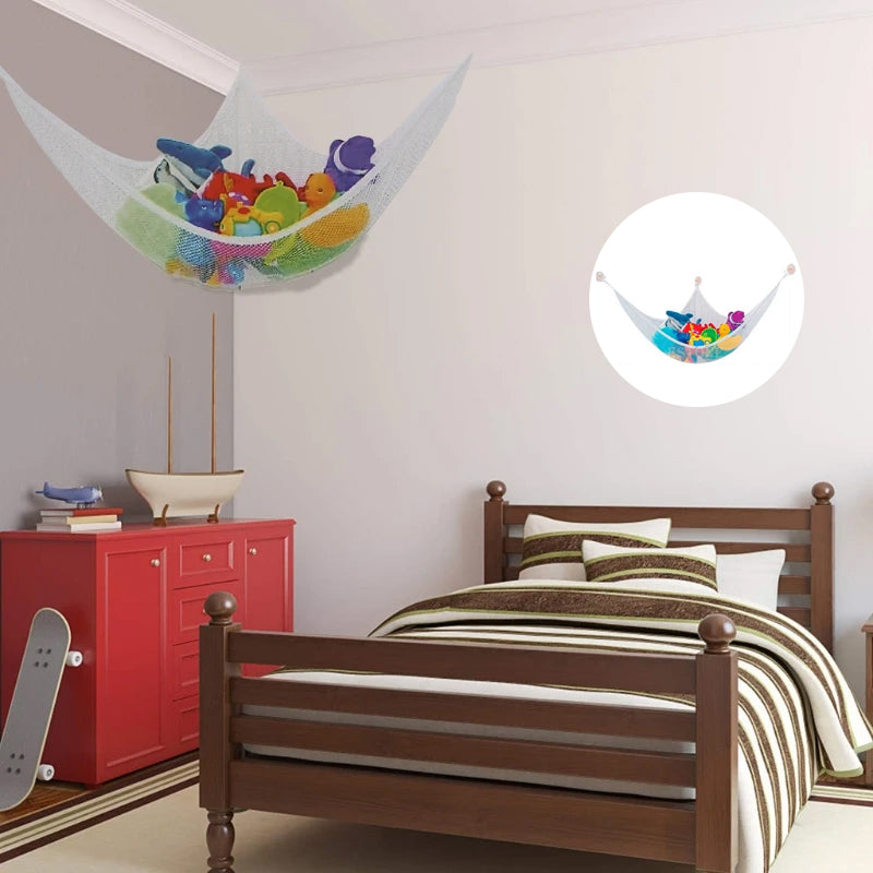 Hollow Out Design Toy Storage Hammock