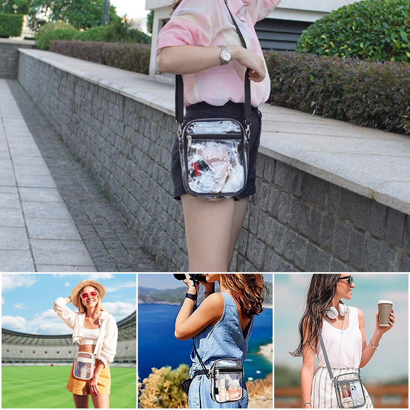 PVC Transparent Crossbody Bag