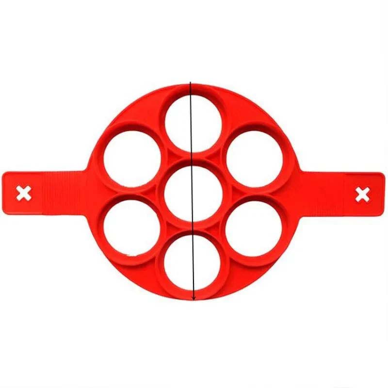 Non-stick silikon pannkaksform Ring