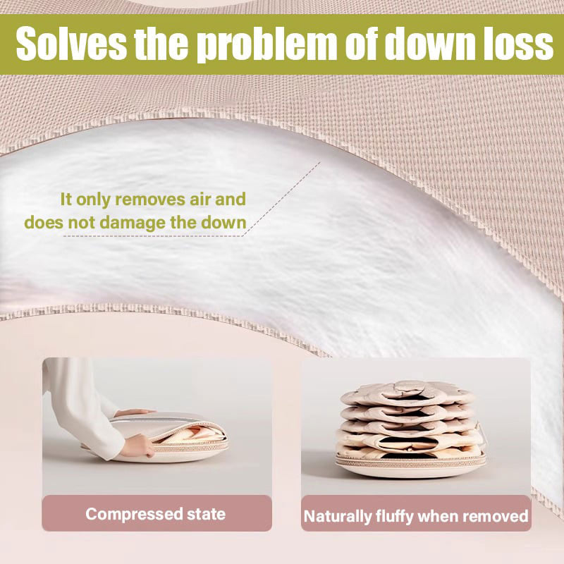 Space Saving Hanging Garment Bag with Self Compression Zipper