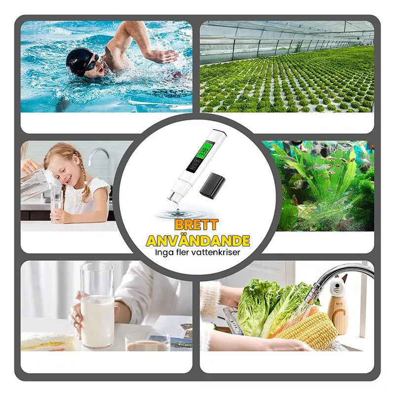 Ny 4-i-1 Digital TDS-mätare