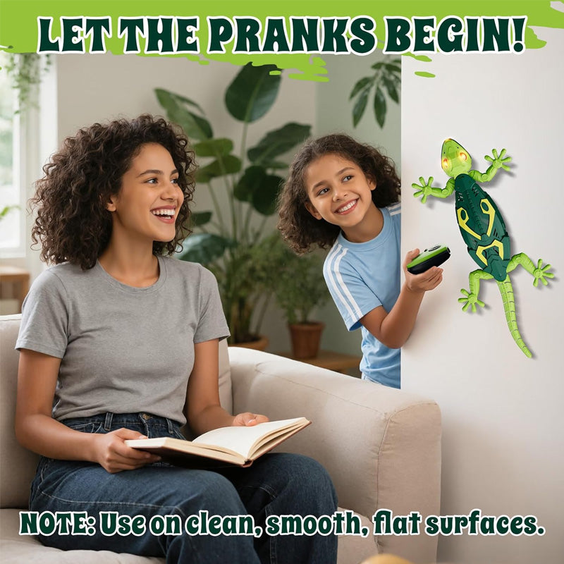 Electric Lizard Toy with LED Glowing Eyes