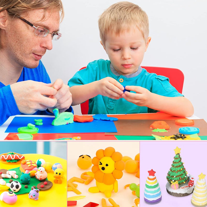 Polymer Clay, Modeling Kit with Clay Sculpting Tools and Accessories