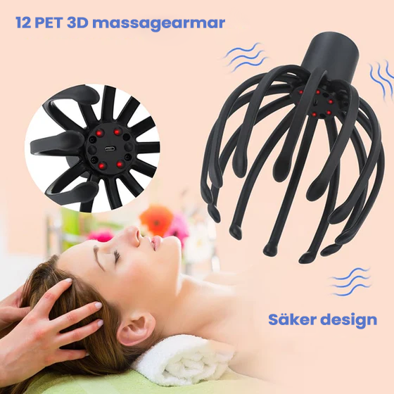 Head Massager för bläckfisk