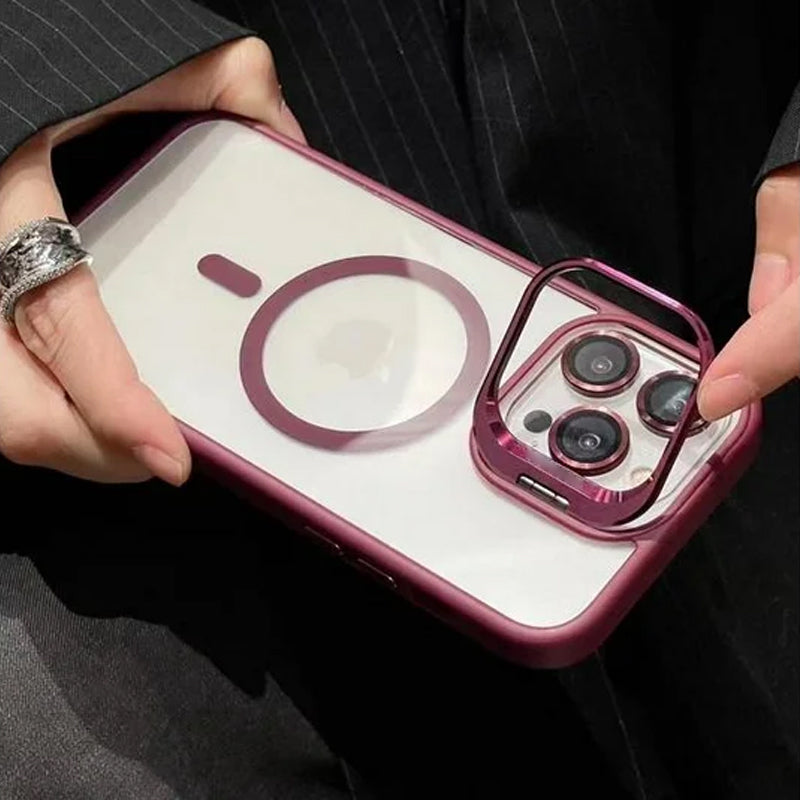 Shockproof Mag Safe Case For iPhone Camera Lens Cover