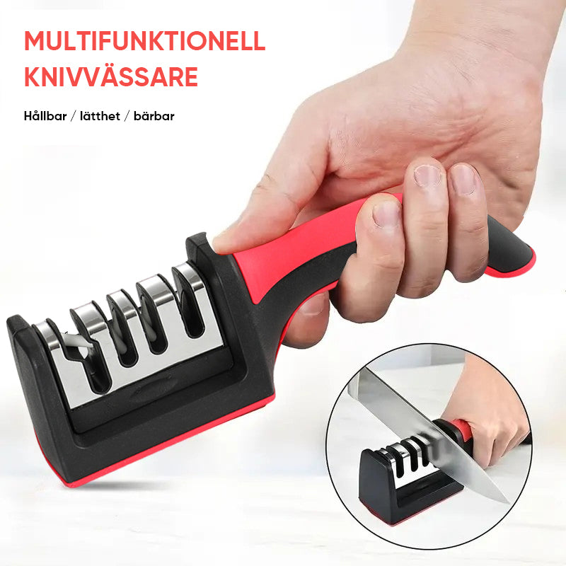 Professionell 4-stegs knivslipare