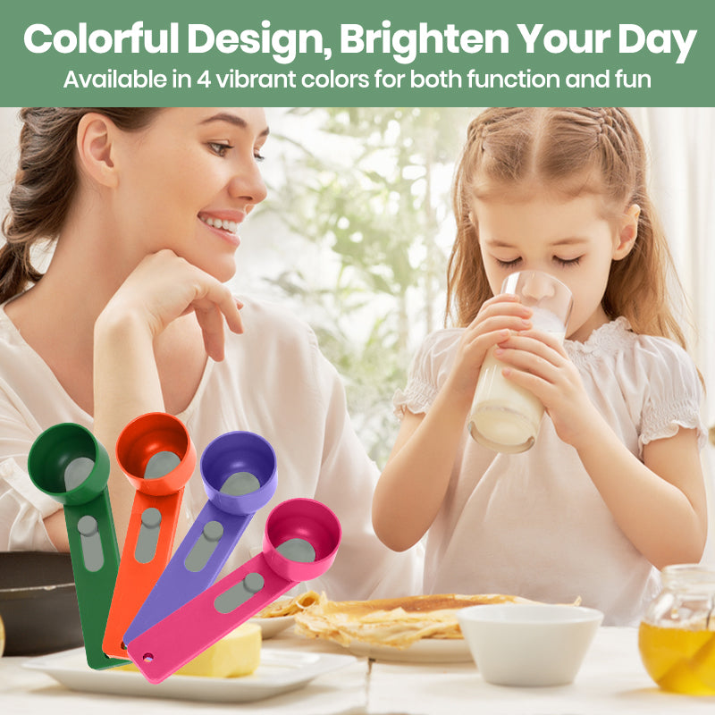 Multi-Purpose Scoop with Built-In Funnel