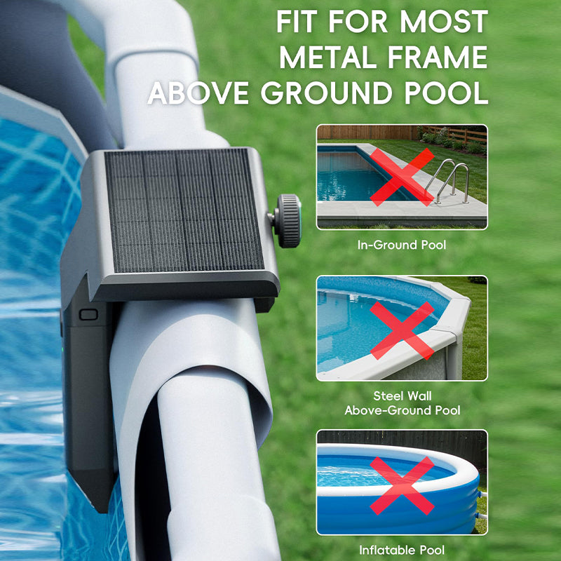 Poolside Solar Light