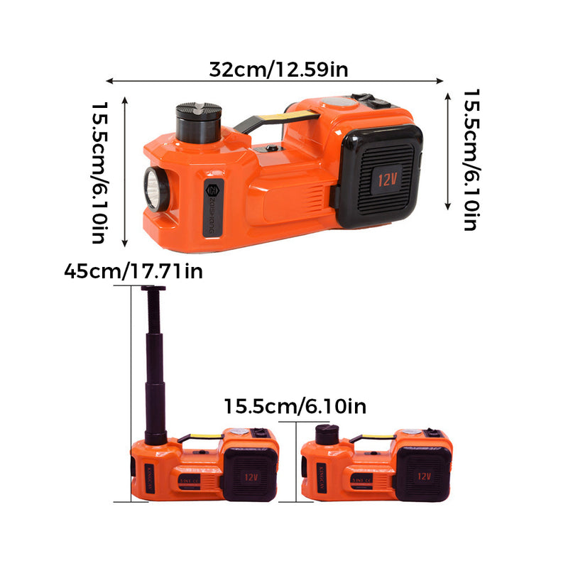 12-in-1 Electric Hydraulic Car Jack Kit