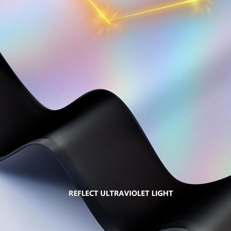 Foldable Reflective Car Windshield Sunshade – Heat Insulation & UV Protection for Front Window