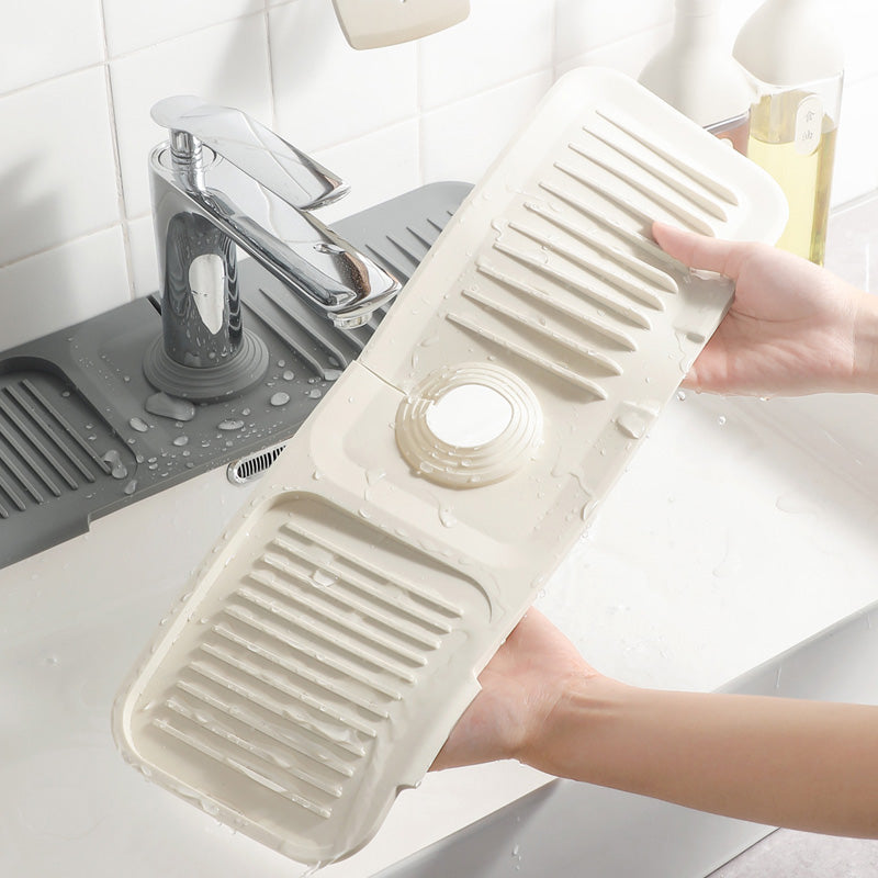 Silicone Faucet Splash Guard Mat