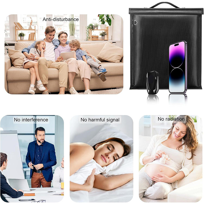 5-Piece RFID Blocking Bag Set β Anti-Theft, Anti-Tracking, Waterproof & Fireproof