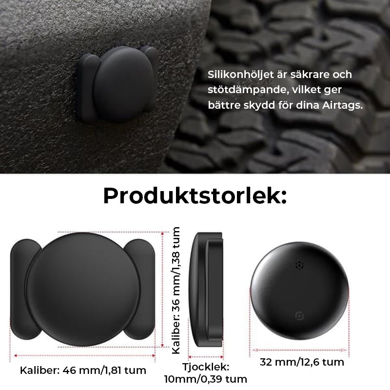 GPS-tracker med väderbeständigt magnetiskt hölje