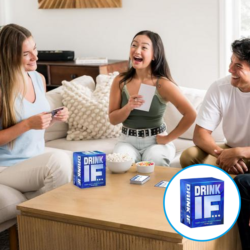 Fun Party Game Cards for Adults and Teens - 600 Hilarious Hints - Drinking Game or Dry Fun - 3+ Players - Ages 15+