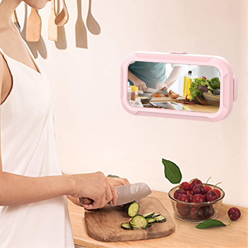 360 ° Rotation Can Touch Shower Phone Holder