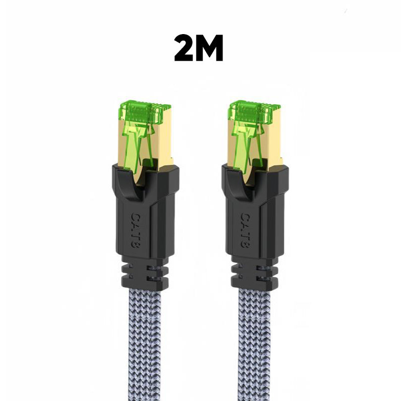 High Speed Braided 40Gbps 2000Mhz Network Cord