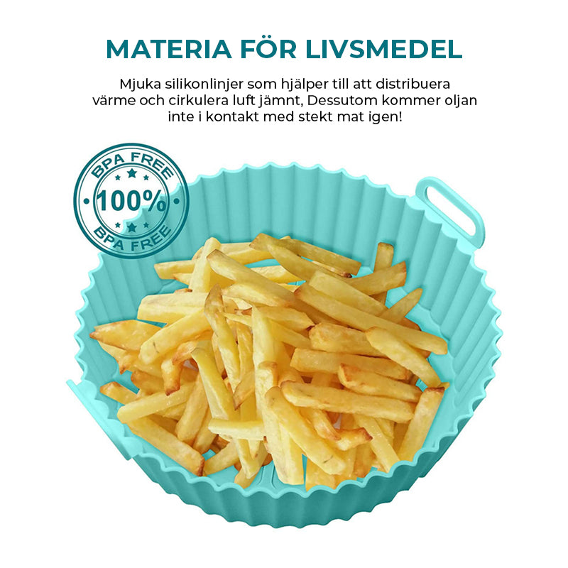 Air Fryer Silikon Bakplåt