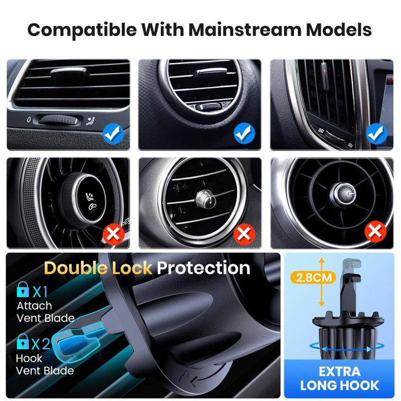 Rotatable Magnetic Car Phone Holder