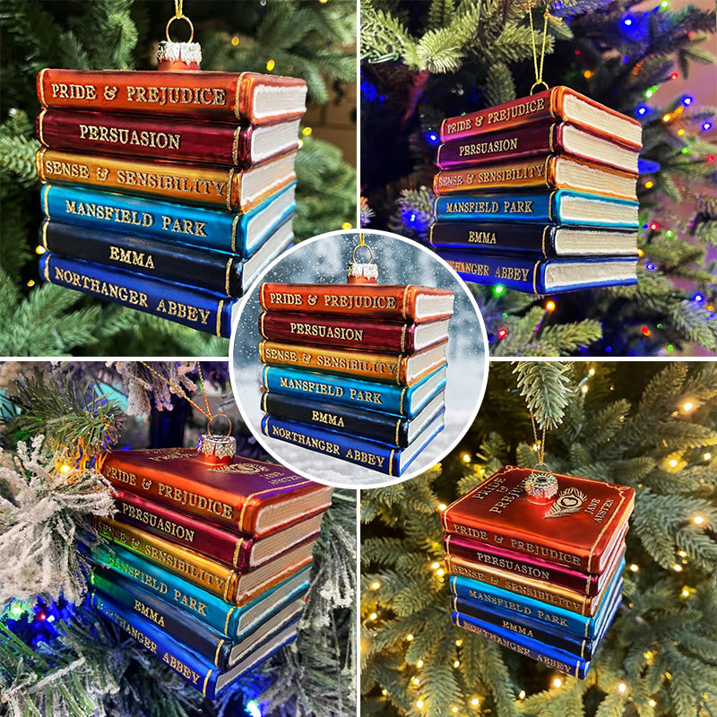 Jane Austen Christmas Tree Ornament