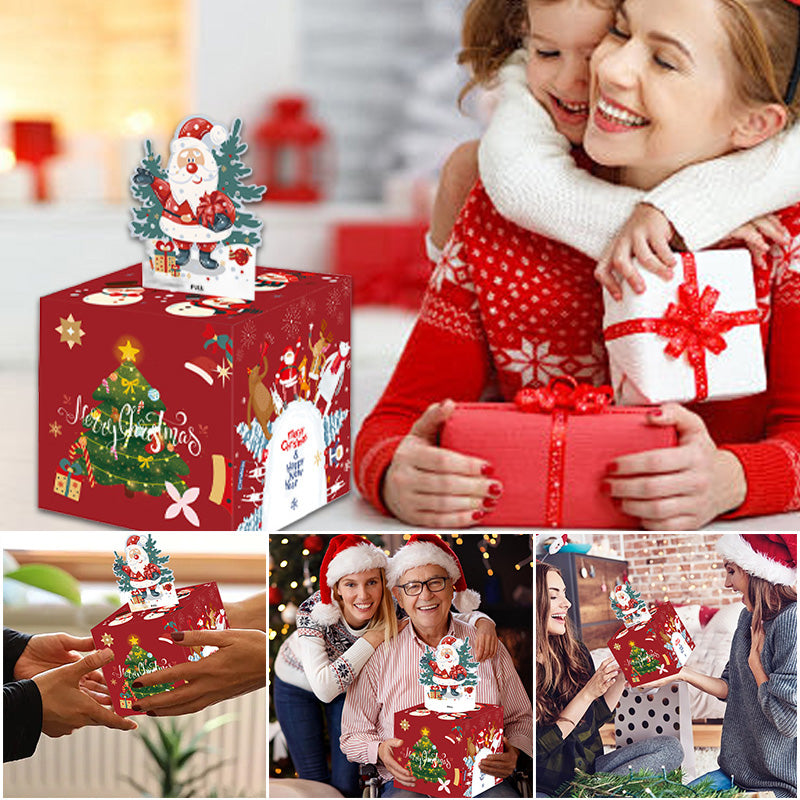 Christmas Themed Surprise Money Box