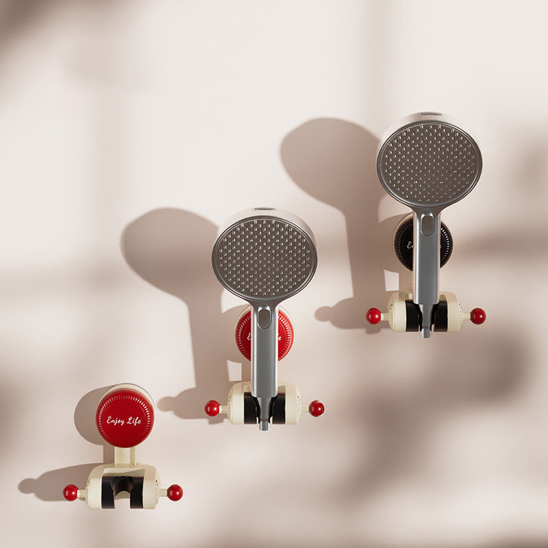 Justerbar duschhållare med sugkopp