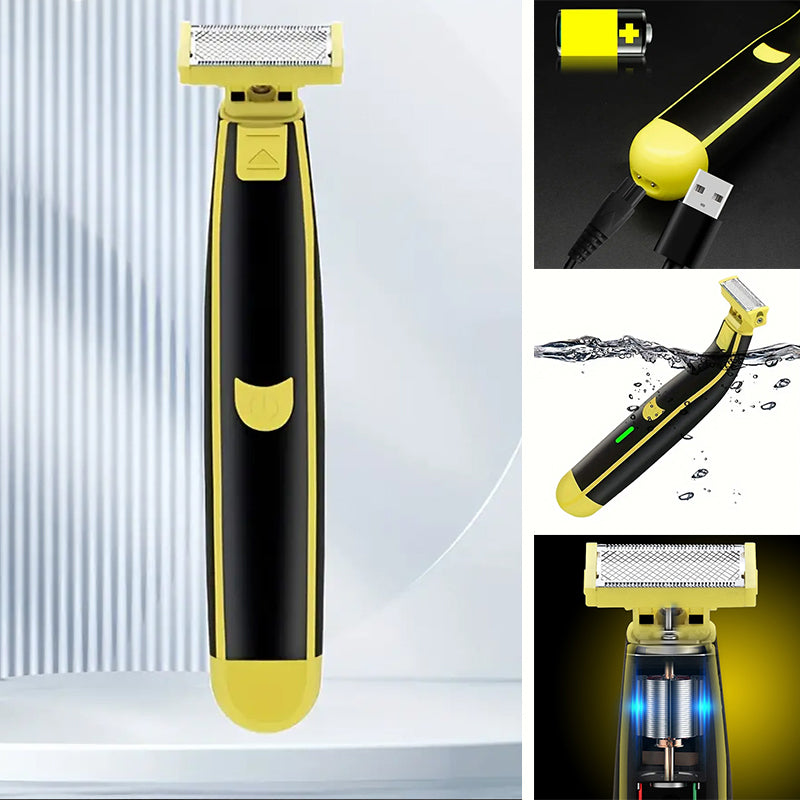 Helkroppstvättad våt & torr rakapparat