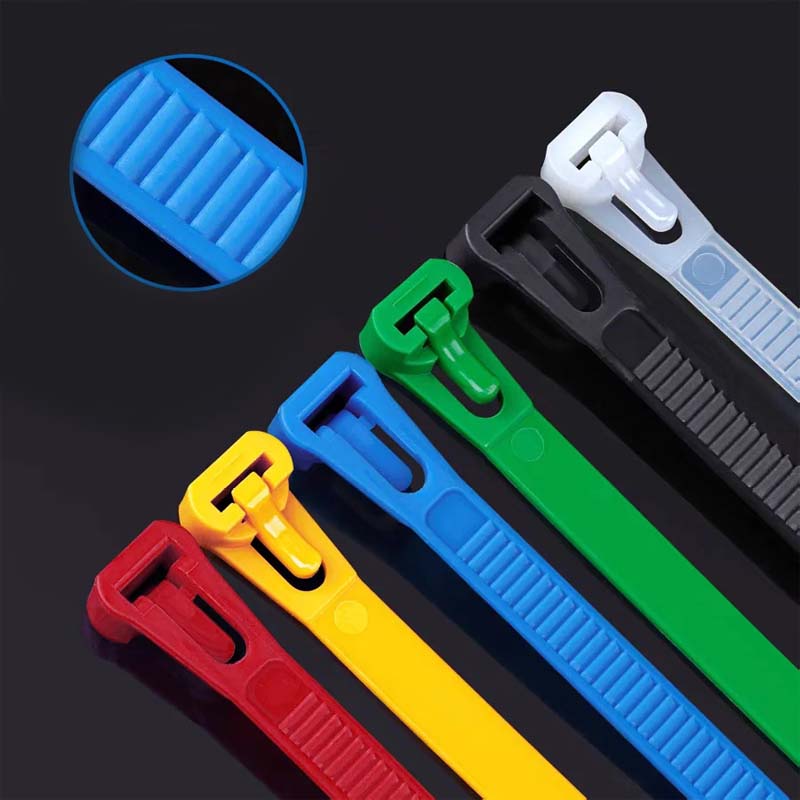 Spänne Självlåsande premium nylonsnöresrem