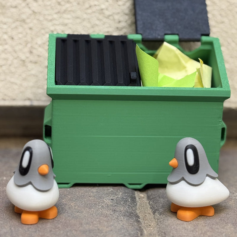 Mini Secret Note Carrier Pigeons with Magnetic Feet