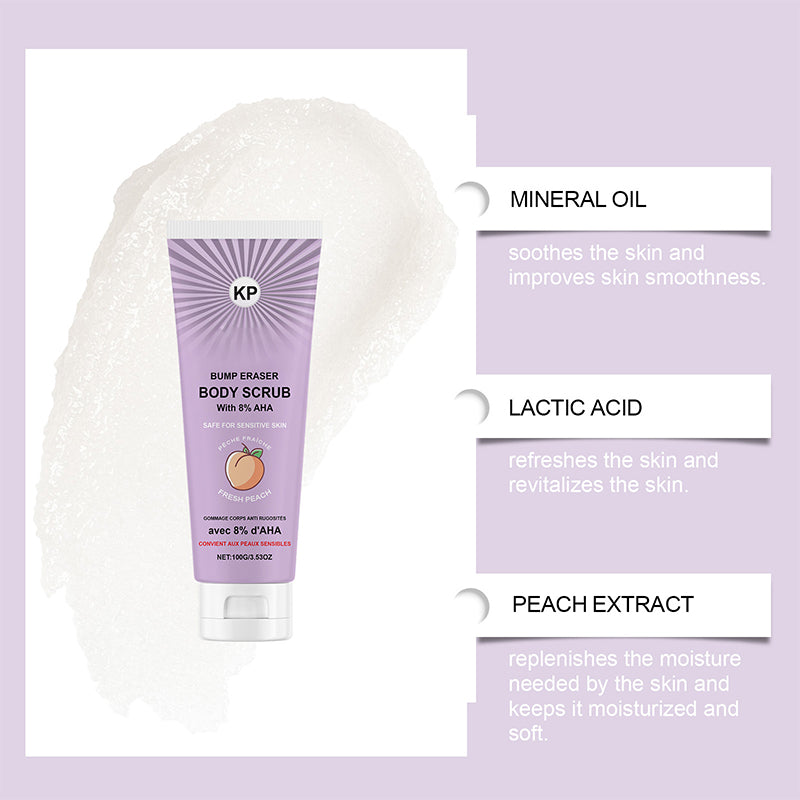 Peach Scent Body Scrub