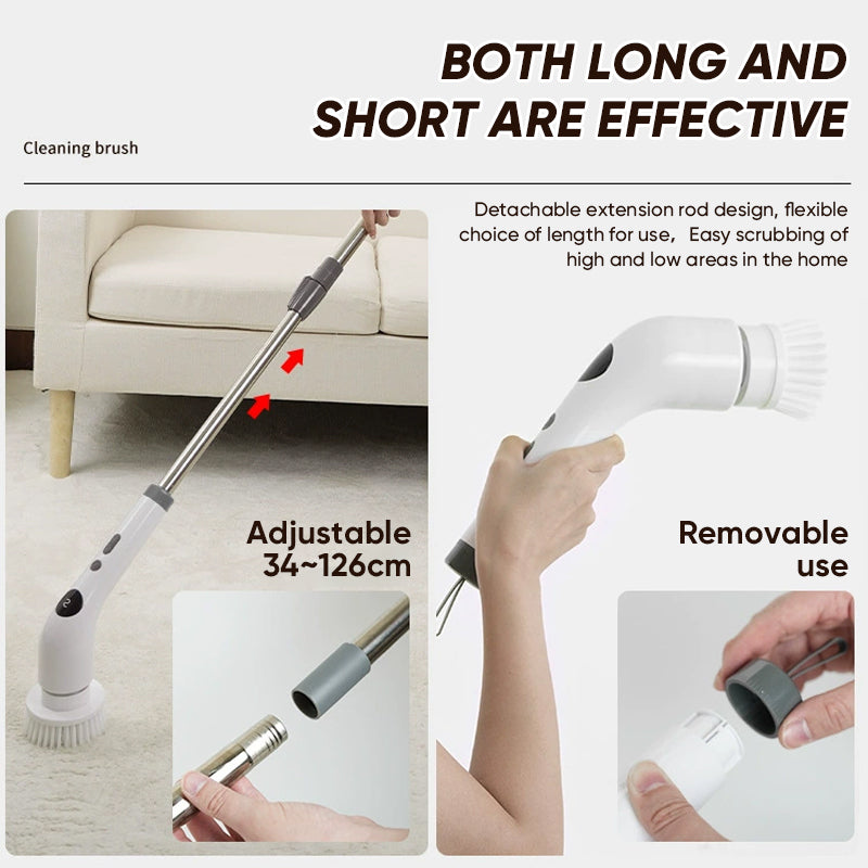 Multifunctional Wireless Cleaning Brush