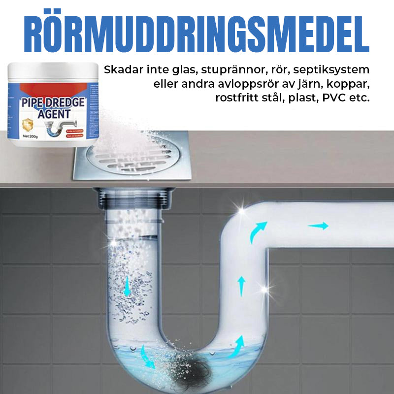 Multifunktionellt rörmuddringsmedel