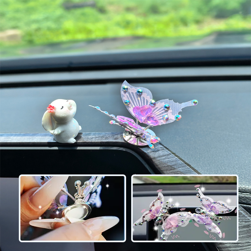 4 PCS Flying Butterfly Decor