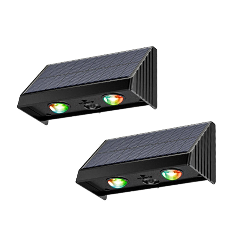 Modern Solar-Powered Waterproof LED Fence Lights