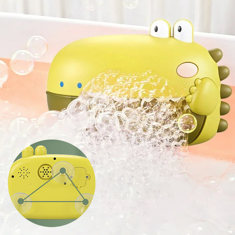 Dinosaur Bathtub Bubble Maker with 12 Songs