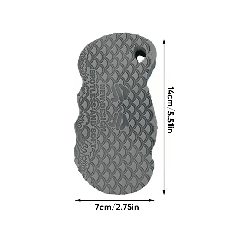 Magisk exfolierande badsvamp