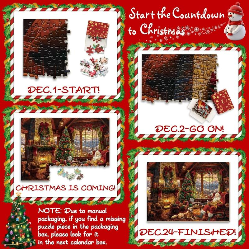 Advent Calendar For Christmas Puzzles