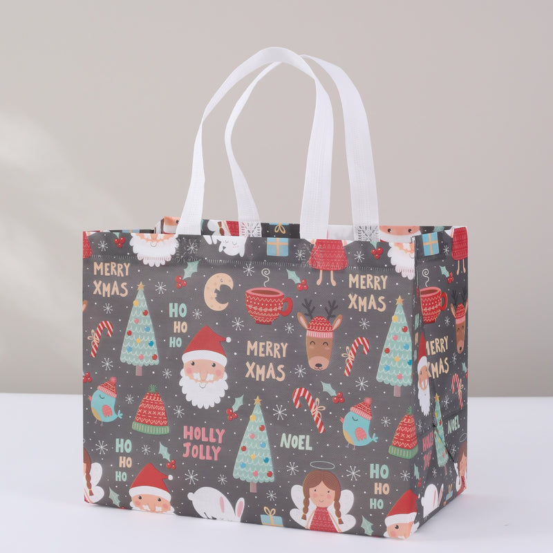 Christmas Non-Woven Gift Bag Set (16 Bags)