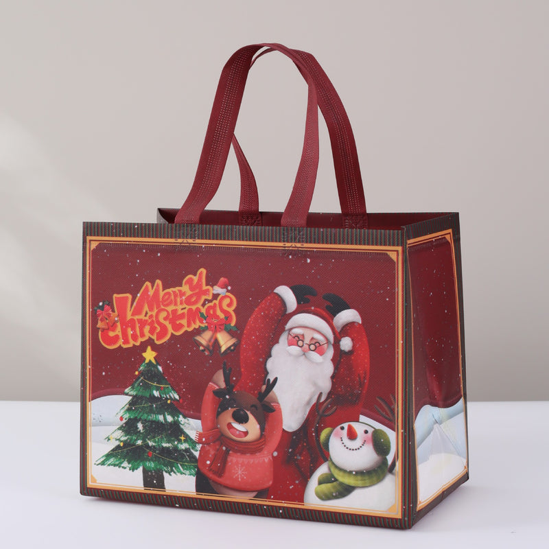 Christmas Non-Woven Gift Bag Set (16 Bags)