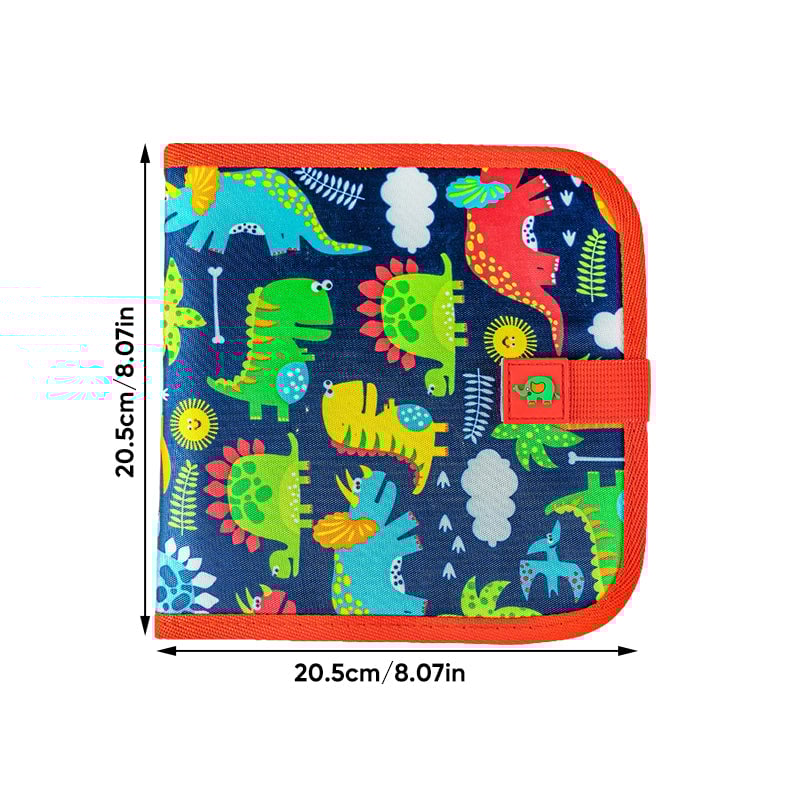 Bärbar, raderbar graffitiplånbok