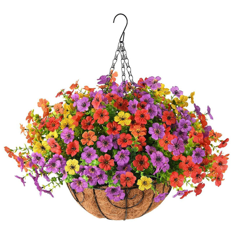 Artificial Hanging Flowers for Outdoors