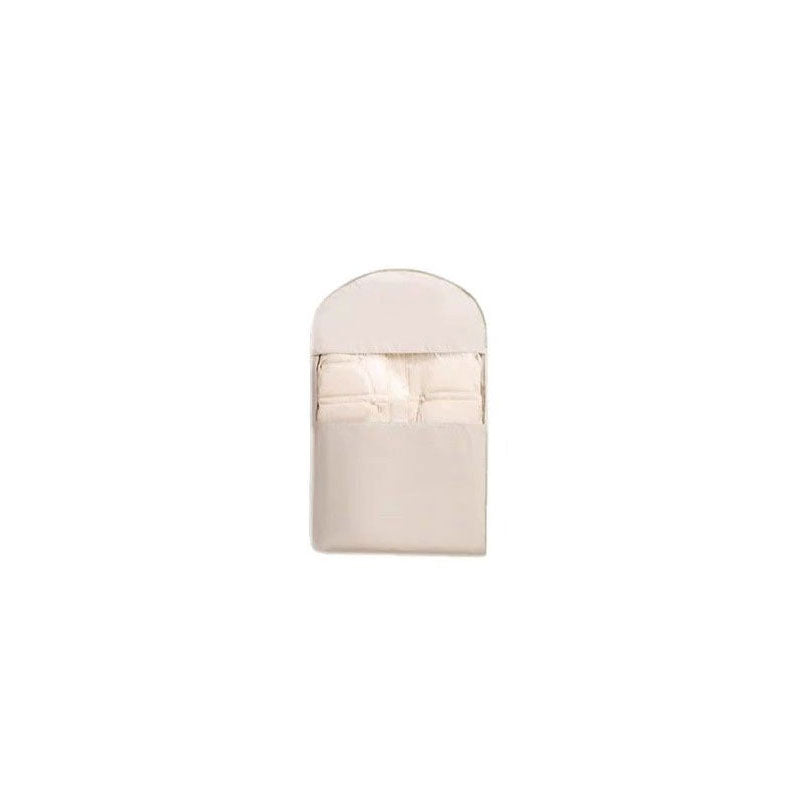 Space Saving Hanging Garment Bag with Self Compression Zipper