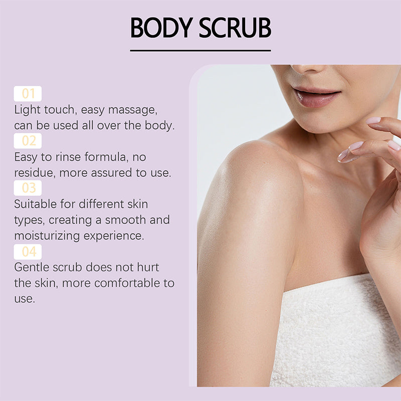 Peach Scent Body Scrub